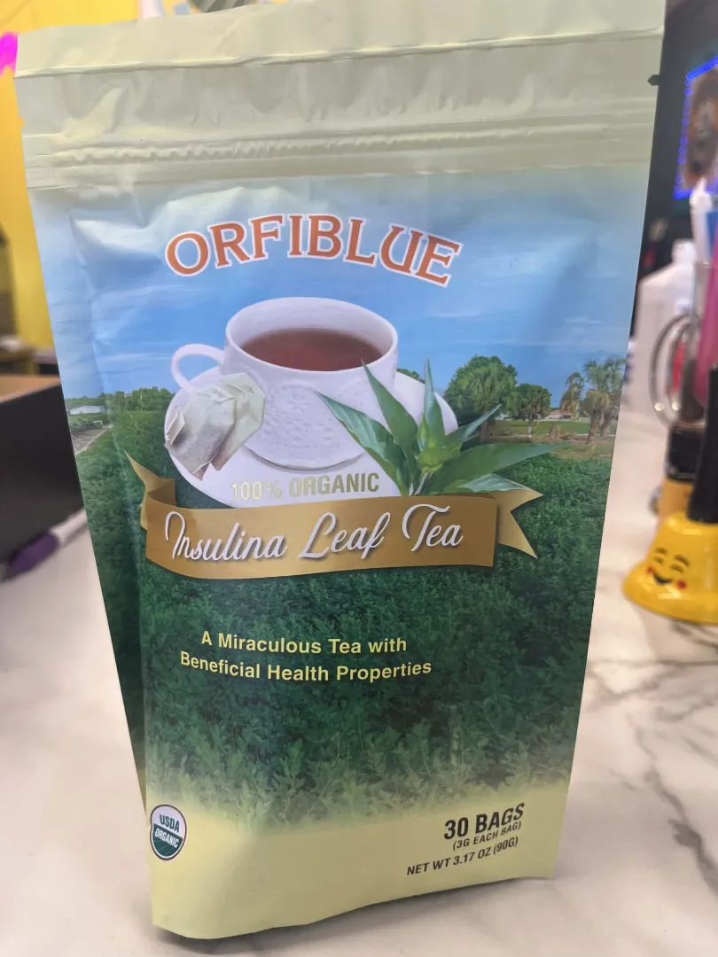 A package of Dr. Schulze's Teas with 30 bags, featuring health benefit claims and images of a teacup, leaves, and a field. Perfect for vegetarian and vegan lifestyles.